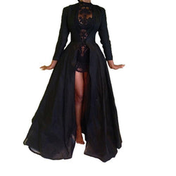 Black Gothic Lace Dress