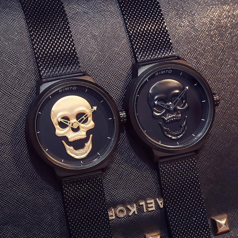 Luxurious Unisex 3D Skull Watch