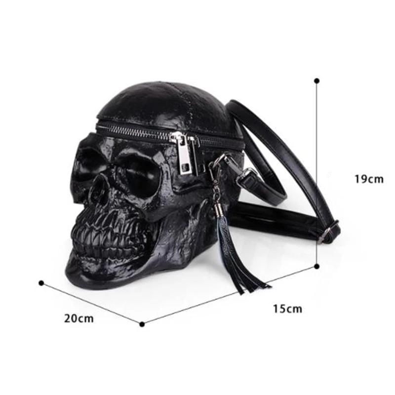 Real Darkness Skull Shoulder Bag