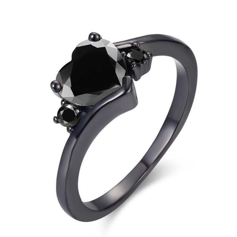Gothic Heart Ring