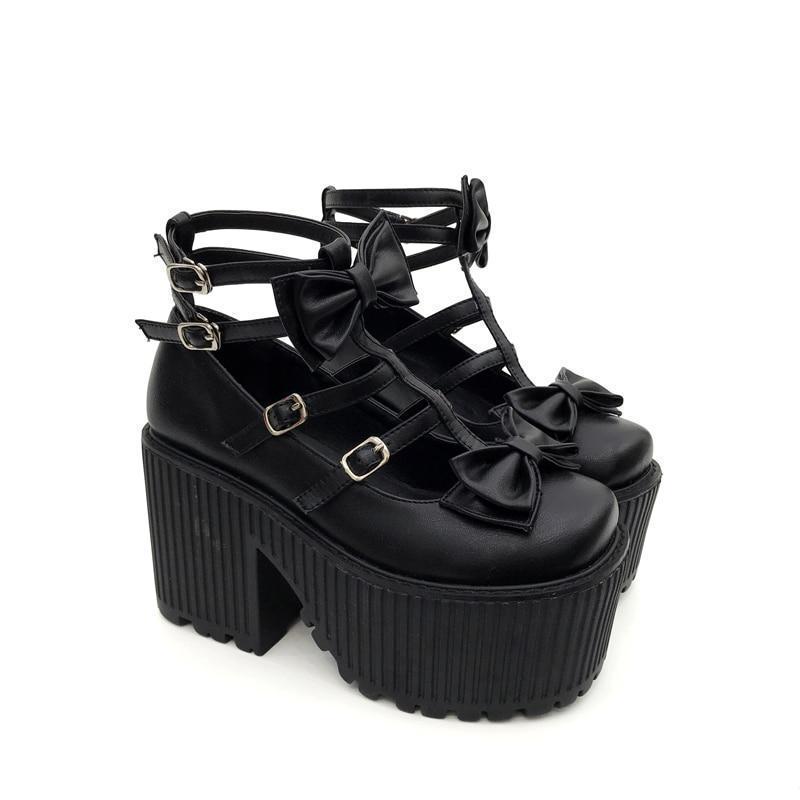 Gothic Ankle Shoes