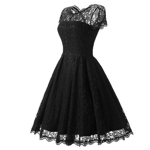 Lace Gothic Dress
