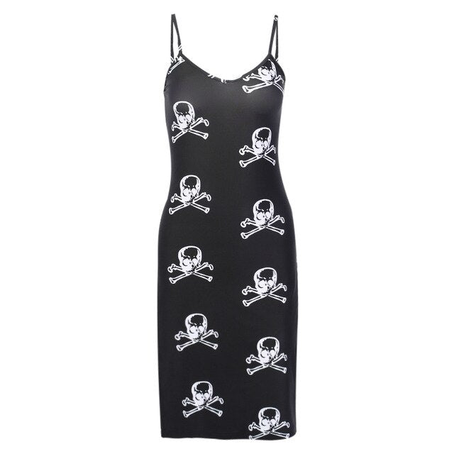 Real Darkness Gothic Skull Dress
