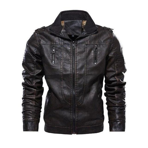 Men's Moto-Inspired Jacket