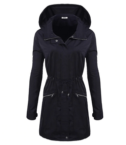 Hooded Long Women's Coat